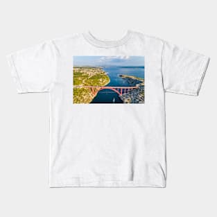 Maslenica bridge, Croatia Kids T-Shirt